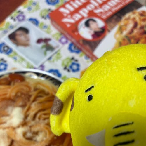 みっちーのナポリタンをたべるゾウキリン