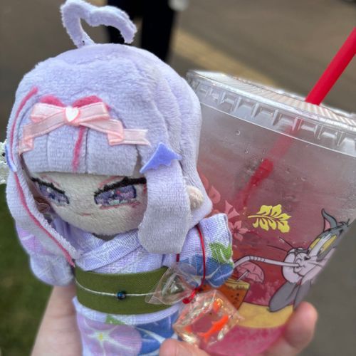 浴衣を急いで用意してお祭りに行きました！
