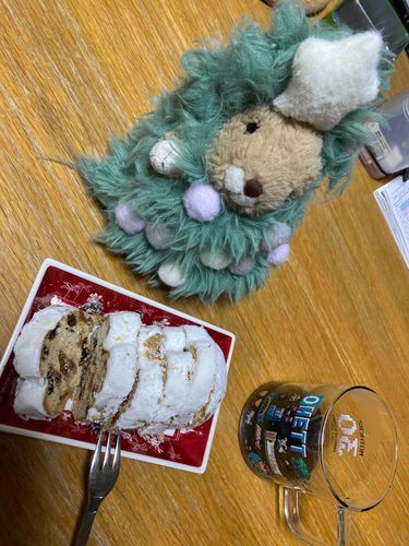 クリスマス終わっちゃったけど、シュトーレン食べたちょび。残り物にはシュトーレンだちょび！
