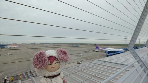 福岡に向かうため、空港。