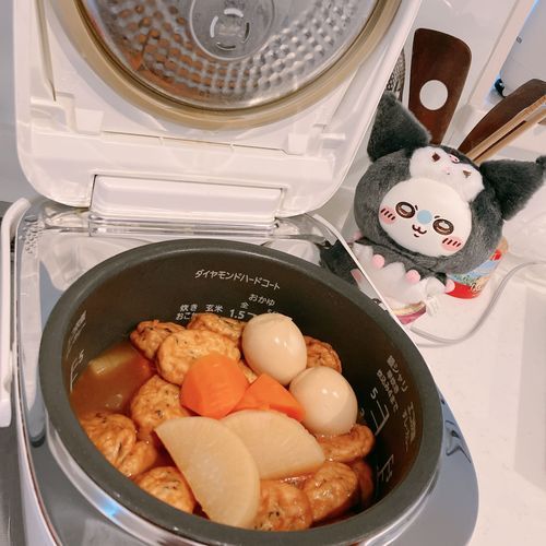 おでん炊けたよ🍢
