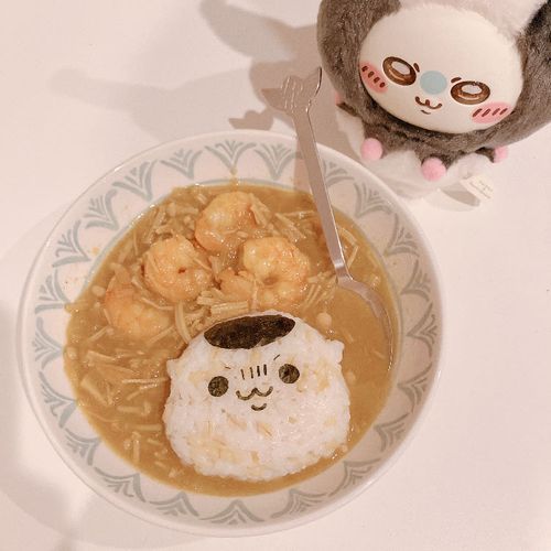 えのきが冷蔵庫に6袋もあったから朝からえのきカレー🍛
