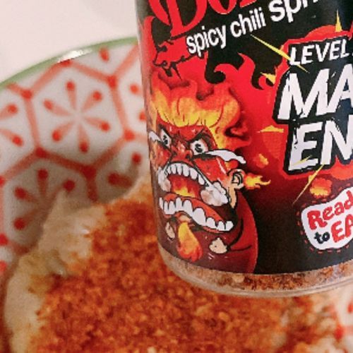MAX ENDか〜🤭
卵かけご飯にかけてみたけど、ピリピリして美味しい！