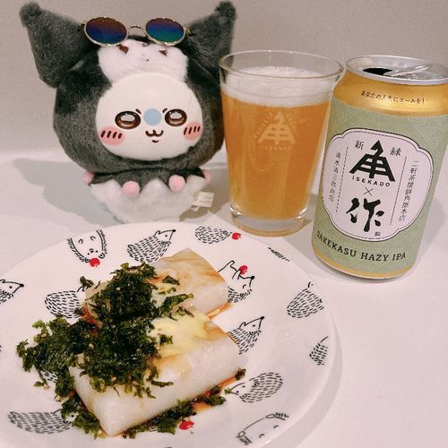 韓国海苔バターもっち！
と、ZAKU🍻