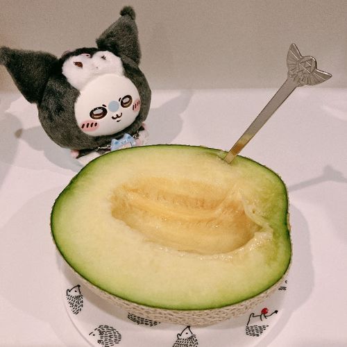 もう切るのめんどいからスプーンですくって食べる🙄
明日また2玉くるのか〜🍈🍈
まじでカナブンになりそう🪲