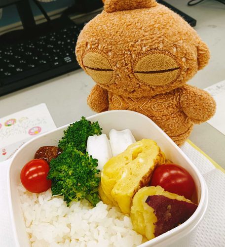 今日はお嬢さんもお弁当なんだけど、お嬢さんのにはメタモンのかまぼこ入ってるの見たぽちゃ！
いいないいなー。もぐもぐ