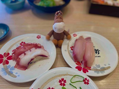 友達と🍣