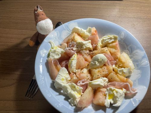 🍑桃のカプレーゼ🍑