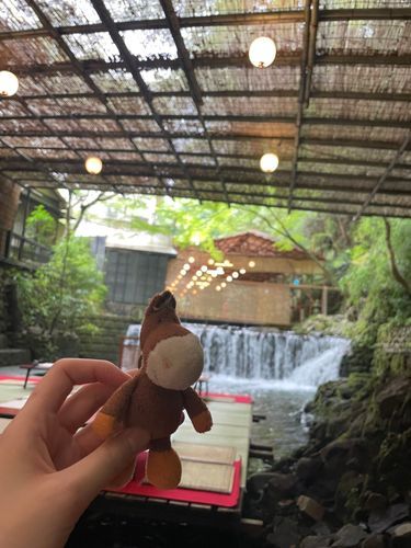 貴船の川床🎐