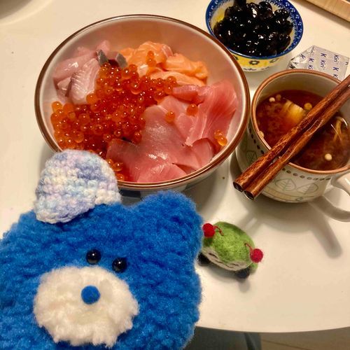 黒豆はクリームチーズと食べること❗️くまきちとのお約束❗️❗️❗️