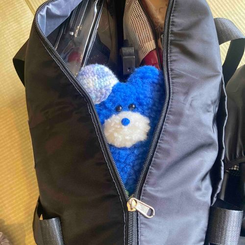 大きいからしまわれのくまきち
お留守番