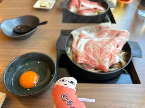 すき焼き。うまい