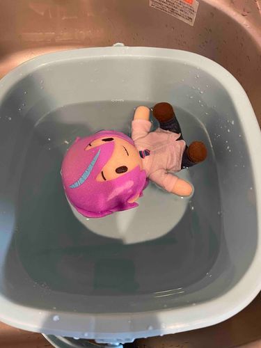 るいくん、人生2度目のお風呂に入りました🪐🚀🌏