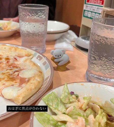 サイゼに紛れ込むおはぎ