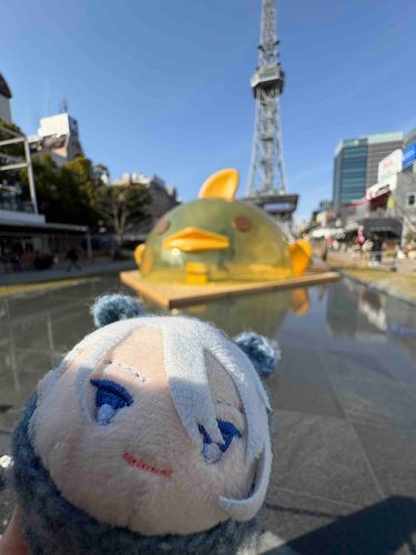 おおきなぴよりんさんがいたよ！