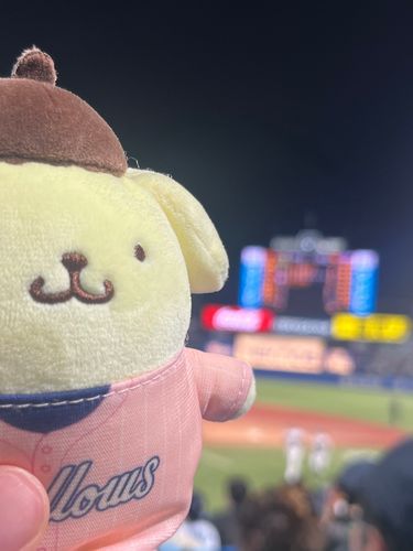神宮球場へ⚾️
勝ちました～☂﻿✨