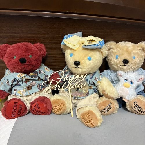 昨日はテデ谷くんの誕生日だった。君が俺の元に来てくれてから4年か。いつも一緒にいてくれて、感謝する。
