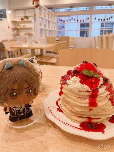 私と同じ大きさのパンケーキ……！？