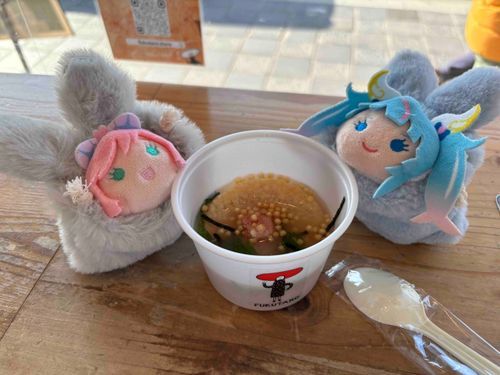 ‎🤍「太宰府天満宮に行ったよ〜」
🩵「お茶漬け美味しかったです！」