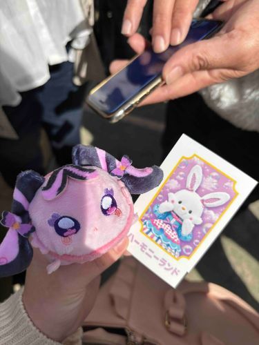 お久しぶりメロ！
持ち主さんの誕生日にハーモニーランドに行ったメロ！