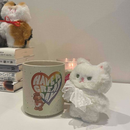 いい日になるように飼い主を応援するよ