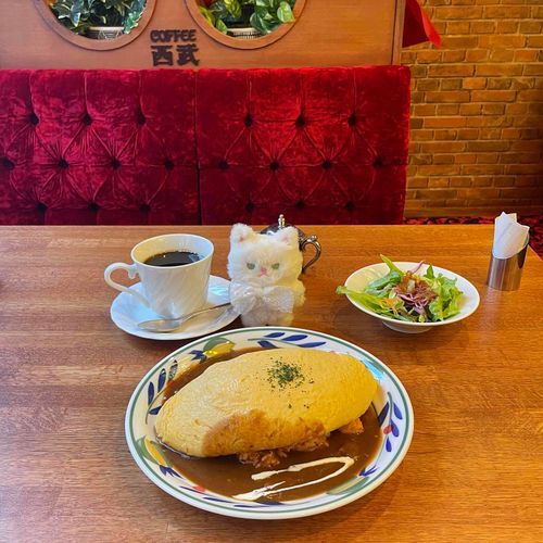 珈琲西武リニューアルしてお店の雰囲気変わっちゃった、、、って飼い主が悲しんでたよ