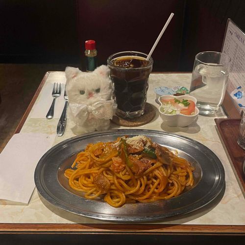 ゼミ前の飼い主と錦糸町で喫茶店巡りしたよ〜！