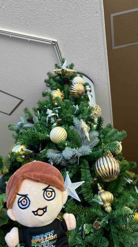 🍇とうきょう どーむ してぃ に あった くりすますつりー🌲もうすぐ くりすます やなぁ