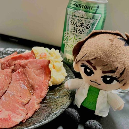 🍀きのう たべた おいわいごはん！
　ケーキ の おしゃしん とりわすれちゃった…