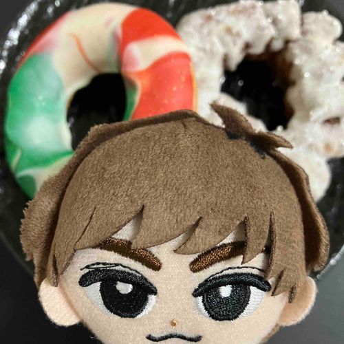 🍀メリークリスマス！な カラーの ドーナツ🎄🍩　かわいくて おいしかったな😋