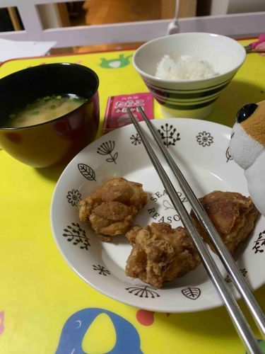 ご飯食べた。おいしー