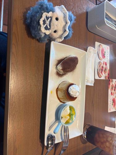 昨日は、ジョリーパスタで、デザートも食べたよ！

美味しかったぁー😋