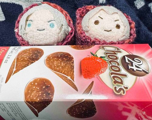 いちご　の　チョコ　！