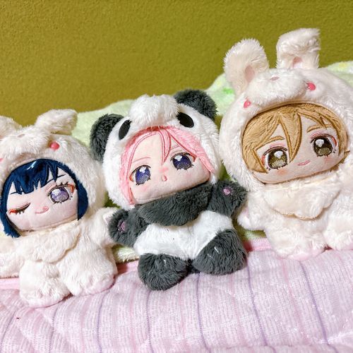 🐰「うちにこうはいがやってきました!!おれがしっかりみててやるからな~~」
すっかり先輩の友也ぬい☺️
