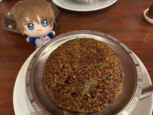 うなぎチャーハンちょっと味濃かったね、、