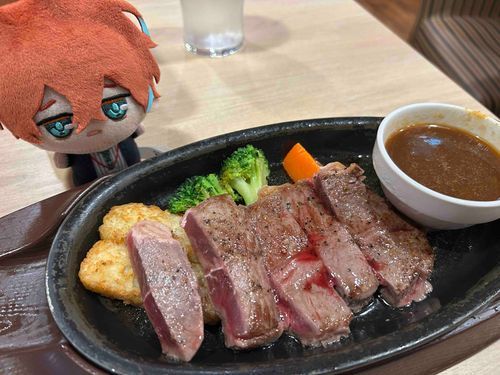 どぽちんお疲れさま！！
D.R.B後のステーキは染みるね…❤️‍🩹