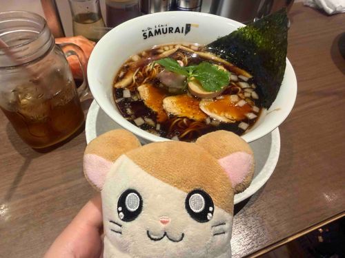 2025.10.14
SAMURAIで白河ラーメンなのだ🐹