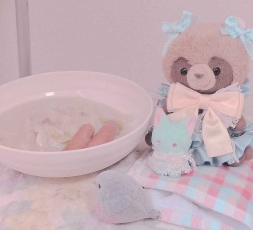 くらむちゃうだーさん🍲もみんなでたべたんだよ✨️💛
あったかくておいしいさん✨️だったよ🌼