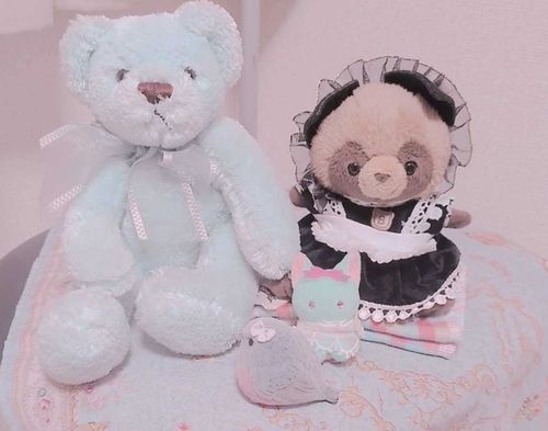 そらくんは くまのおとこのこなんだよ〜✨️🩵
おっきくてふわふわで とってもやさしいんたよ🌼✨️