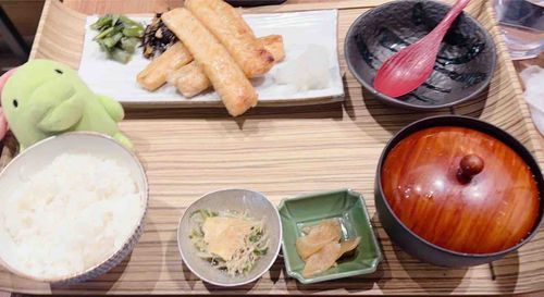 和食がお似合いで🥰