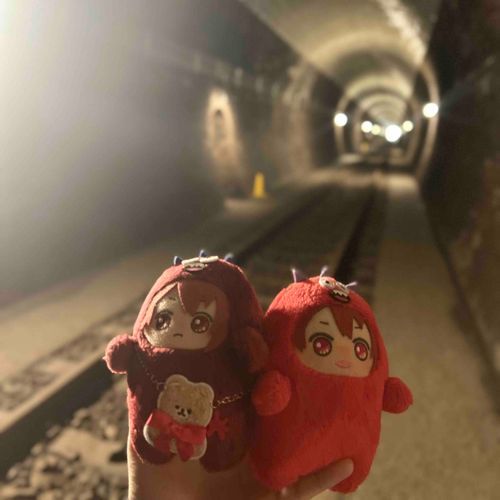 本日はモンりくさん達と旅行に行ってまいりました!!
と〜っても長いトンネルを歩いたんです!!また行きたいですね☁️🎈
