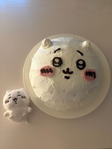 ちいかわケーキつくったよ！