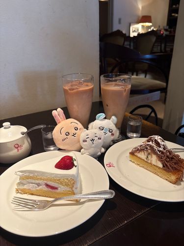 一瞬で消えちゃった🍰🍴