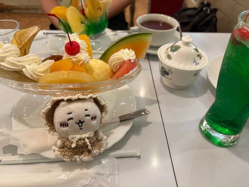 おめかしして喫茶店☕️
