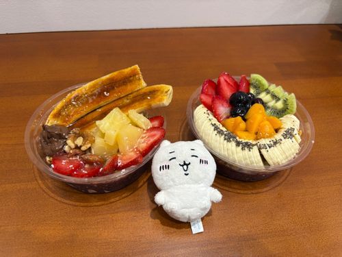初アサイーさっぱりうまうまでした^ᴗ ̫ ᴗ^♩