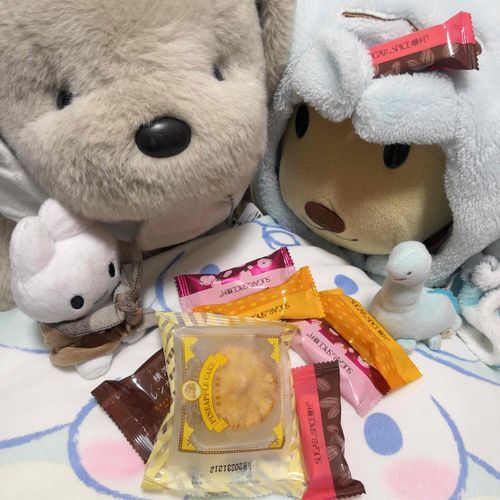 たいわんの　おみやげを　もらったよ！
みんなで　わけよう。
…あれ？