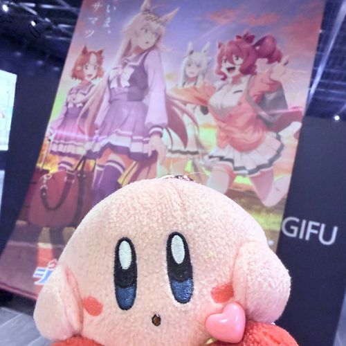 ウマ娘×笠松町コラボ遊びに来ました！

そのお土産にミニオグリ（ミニサイズのオグリキャップ略してミニオグリ）飼いました！この子もよろしくね！