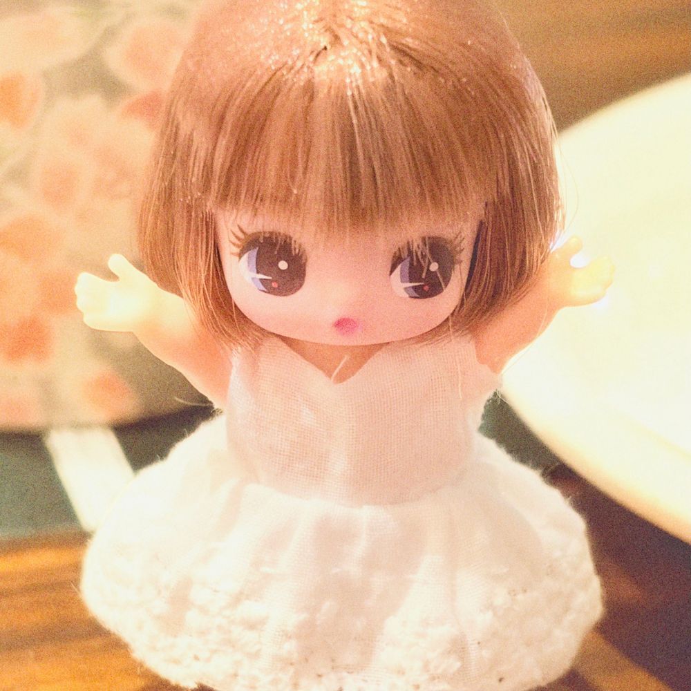 ぷちリカちゃんとレトロプリン