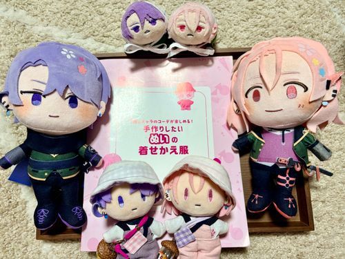 わんぱくさんのお洋服…型紙何パ-セント位で作れるのかしら…と:( ´͈  `͈ ):。
わくわくしてます、今度コピ-してきます。
