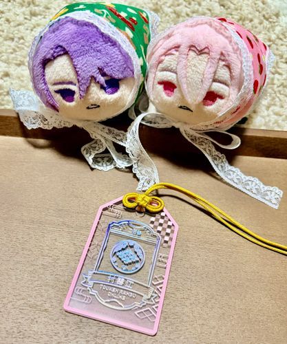 保護フィルムを剥がしてみたら…とてもきらきらと輝きまして🐕🐕✨。
誇らしげなわんわんさん達です。